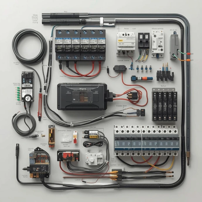 installation électrique van