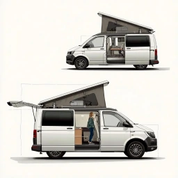 Toit relevable | Miss &amp;amp; Misster Van