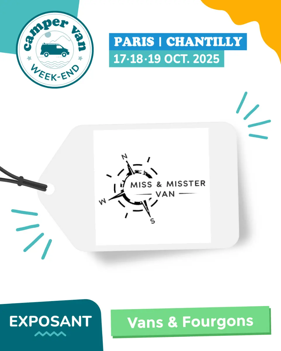Miss & Misster Van au Camper Van Week-End Paris-Chantilly 2025